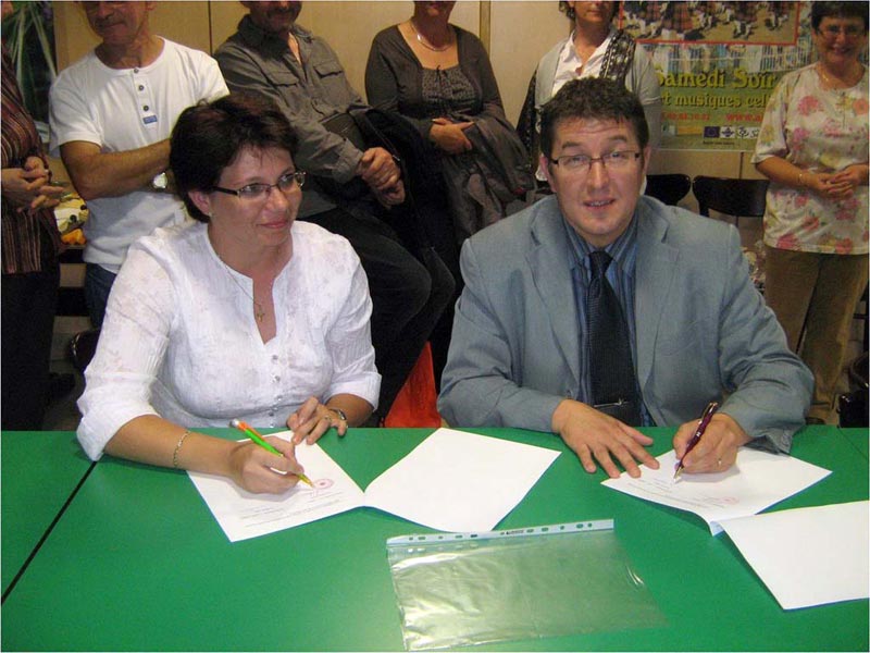 Profesor Boar Teodora, semnare parteneriat între Lycee Saint Joseph şi Colegiul Naţional „Unirea”