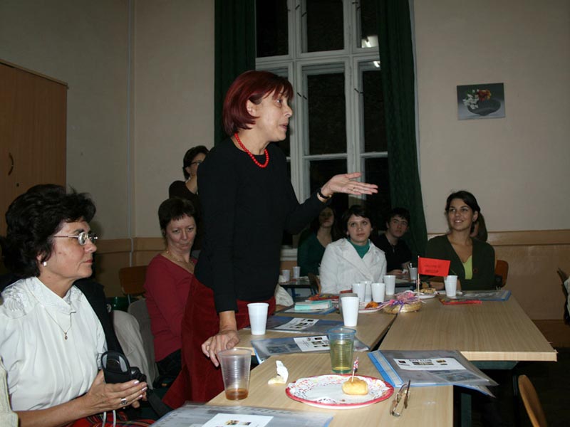 Teacher Tărcatu Doina, English language teachers, Brit Club