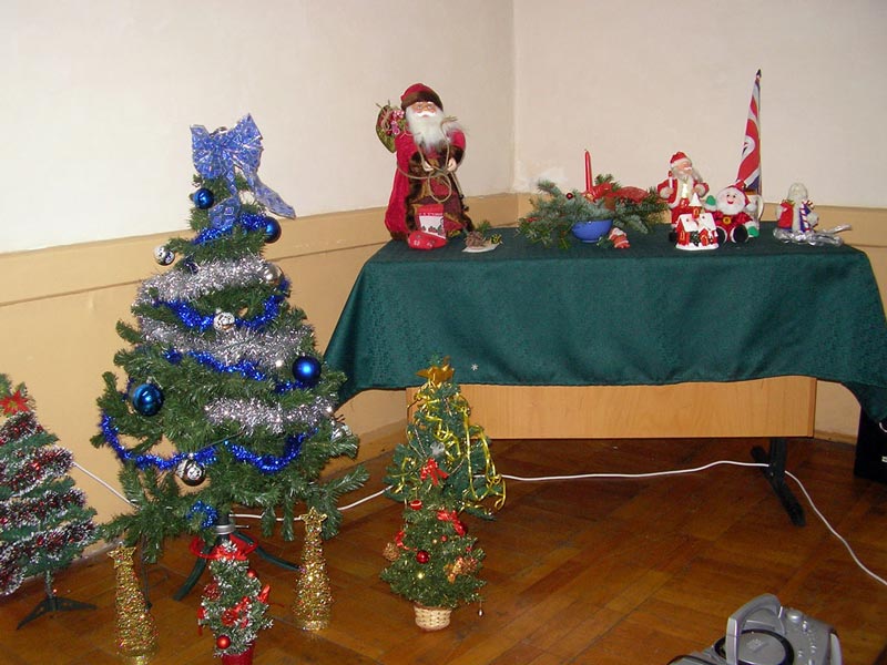 Decorations, Brit Club, Christmas, “Unirea” National High School