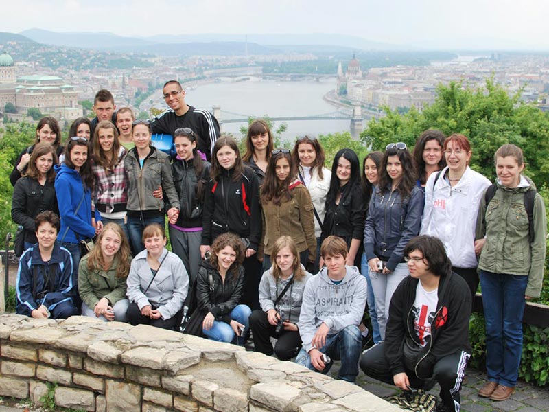 Grup Colegiul Naţional „Unirea”, Citadella, Budapesta