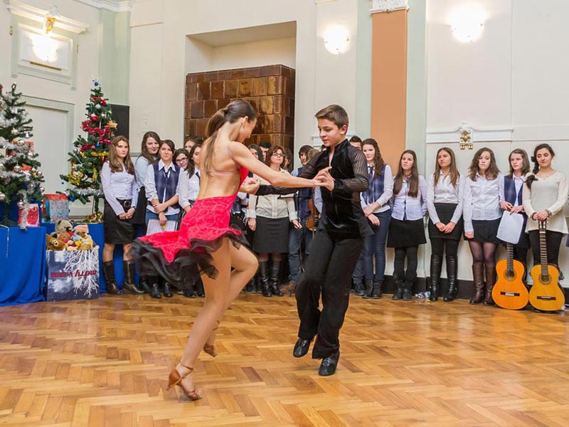 Precup Ada és Romonţi Radu, sport tánc