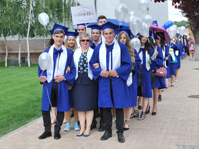 XII C graduates, Rad Mihaela Sorina class master, “Unirea” National High School