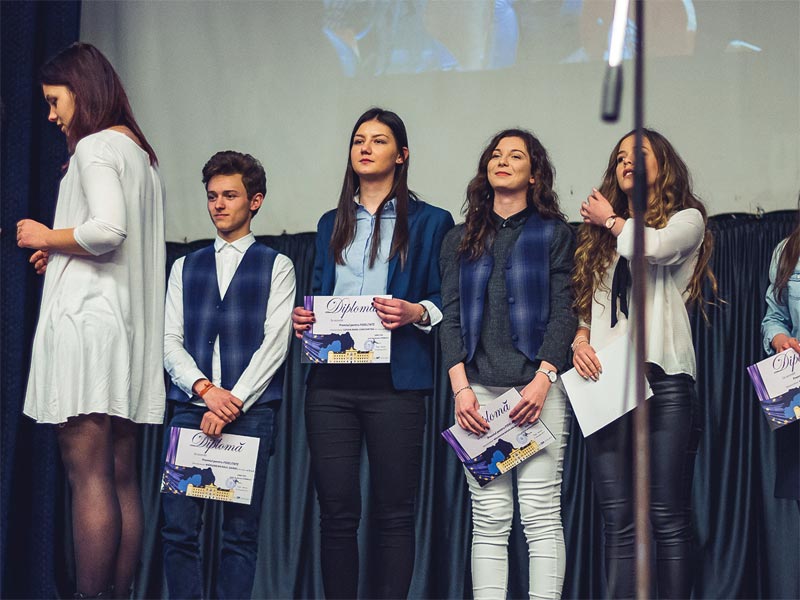 Muscă Antonia Maria, Mărginean Raul Daniel, Ilovan Mara Constantina, Moldovan Mădălina Bianca şi Negovan Tania
