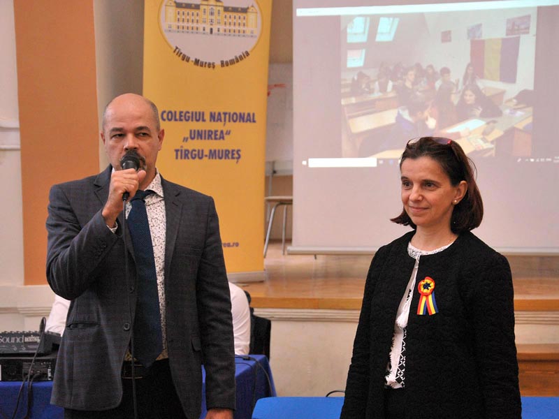 Profesorii Baciu Liviu și Șoșu Maria Cecilia, Colegiului Naţional „Unirea” Braşov