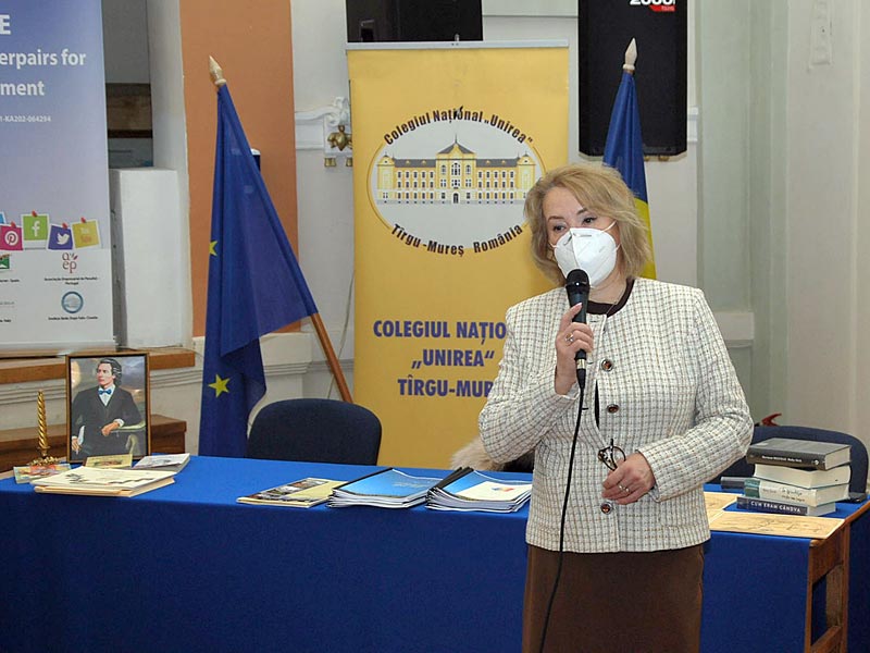 Dr. Stănescu Aurora Manuela - director, Zilele Colegiului Naţional „Unirea” 2022