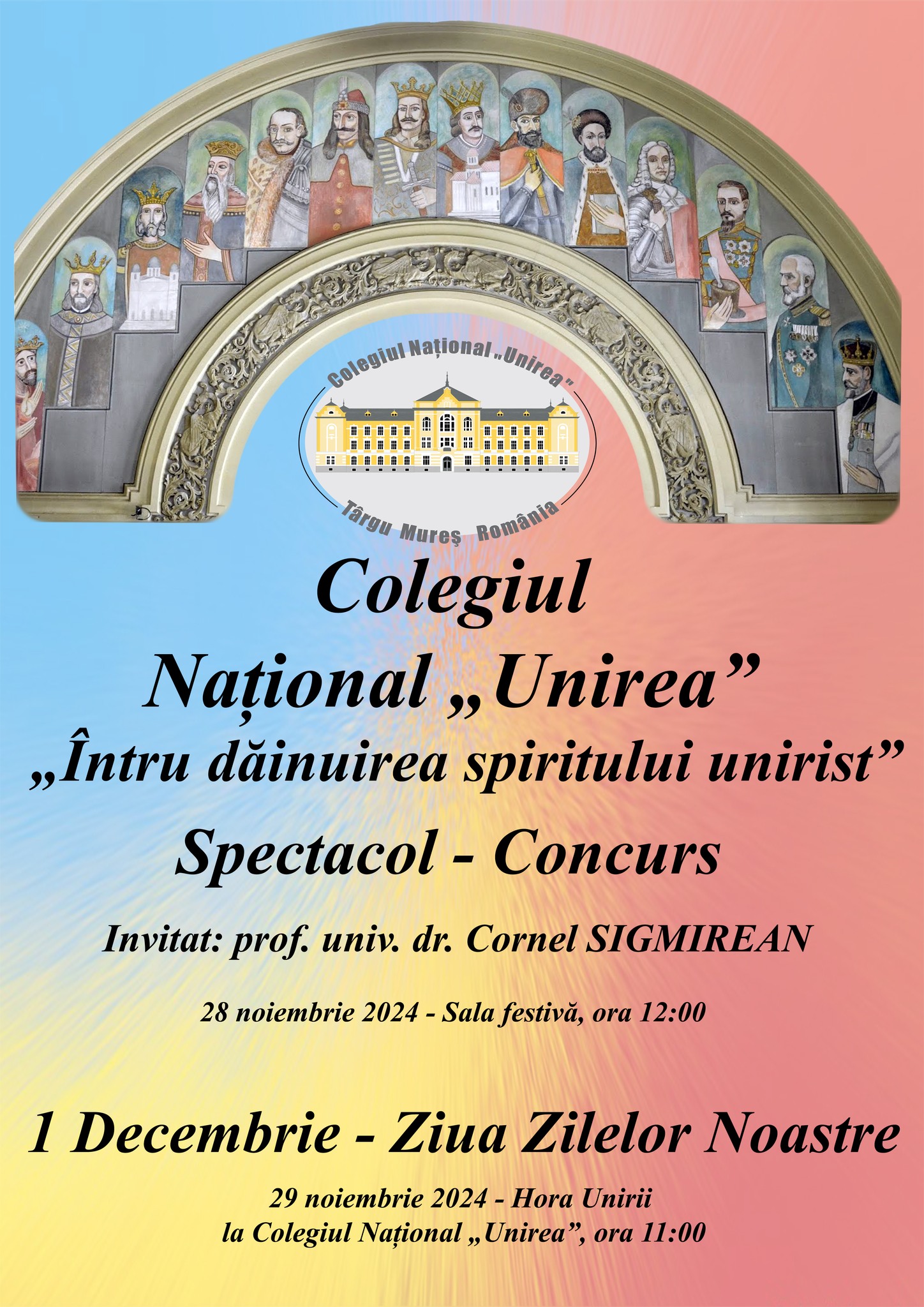 „Întru dăinuirea spiritului unirist”