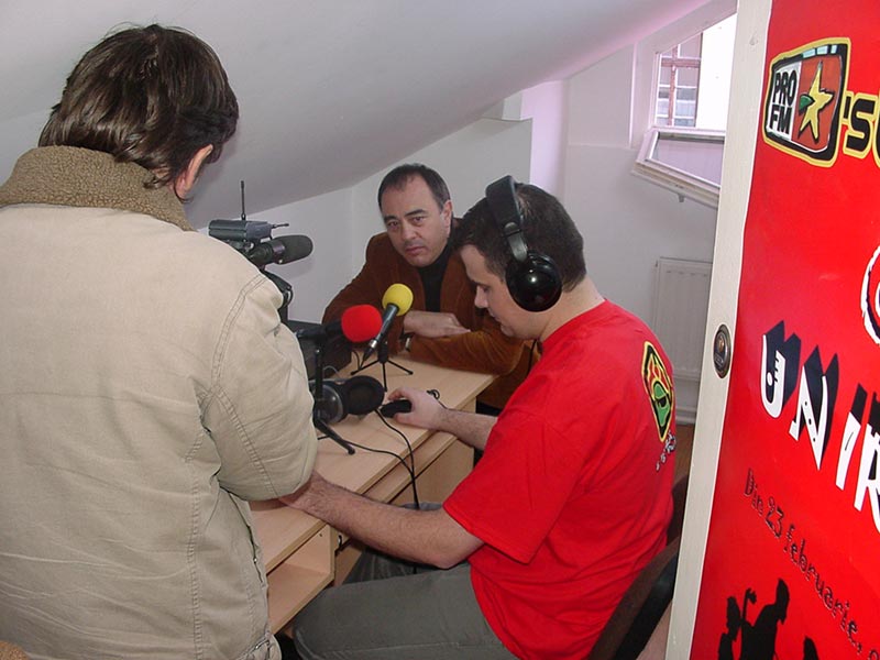 Dr. Florea Dorin polgármester, ProFM rádió megnyitó