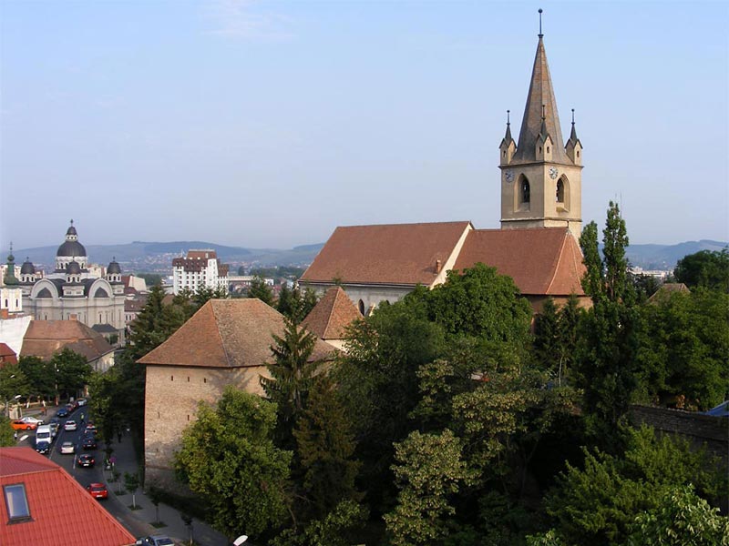 Medieval Fortress and Reformed Church