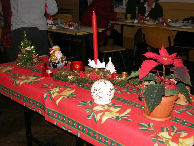 Decorations, Brit Club, Christmas, “Unirea” National High School