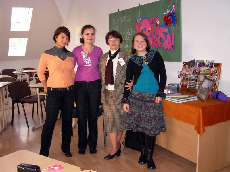 Tăban Teodora, Câmpean Corina, Aftenie Ileana teacher, Daroczi Sandra