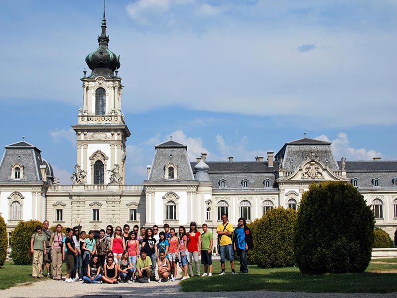 Grup Colegiul Naţional „Unirea”, Castelul Festetics, Keszthely