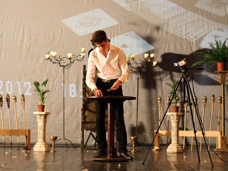 Biscoş Ciprian (közönségdíj), egyéni próba, Gólyabál 2012