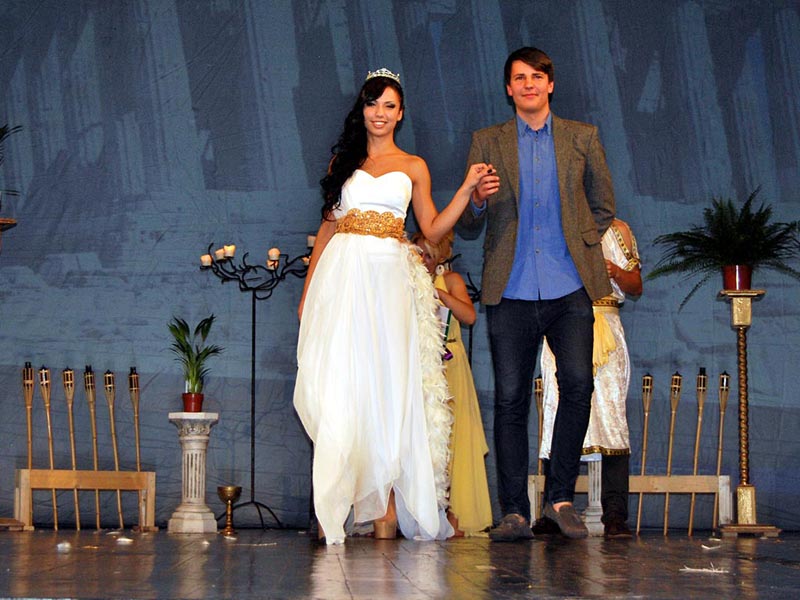 Luca Roxana és Pirlea Radu Cristian, Miss és Mister Gólya 2009