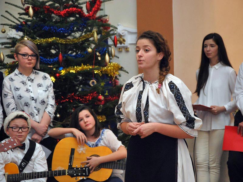 Răuţă Alexandra Raluca, Christmas Celebration, “Unirea” National High School