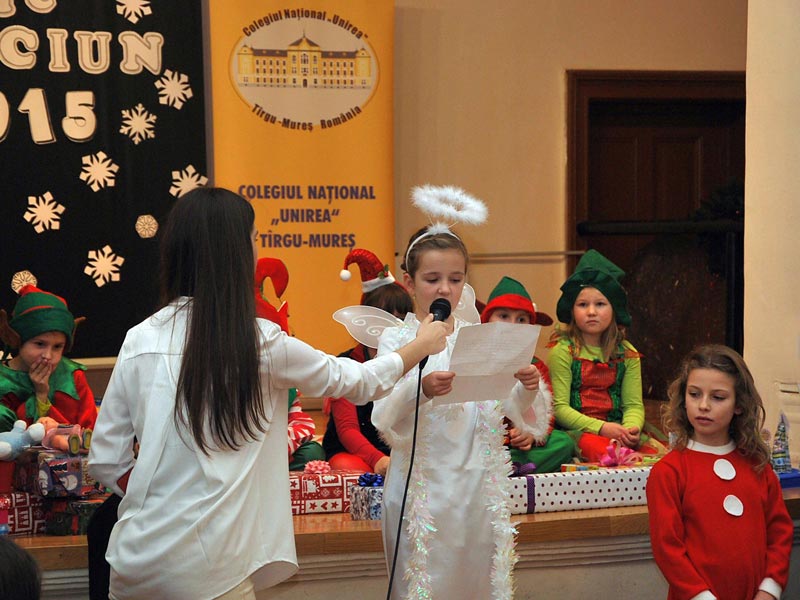 Viţa Ilinca, Christmas Celebration, “Unirea” National High School
