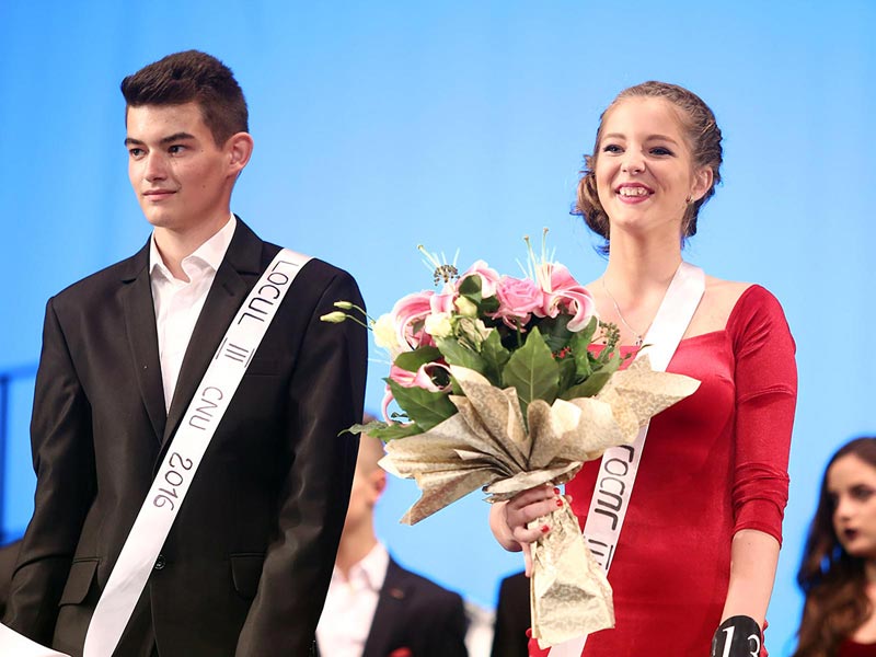 Toncian Rareş Adrian and Kiss Diana Carina, III prize, Freshmen's Prom 2016