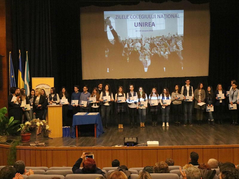 Award ceremony of the Excellency Awards, High School's Days 2018, “Mihai Eminescu” Culture House