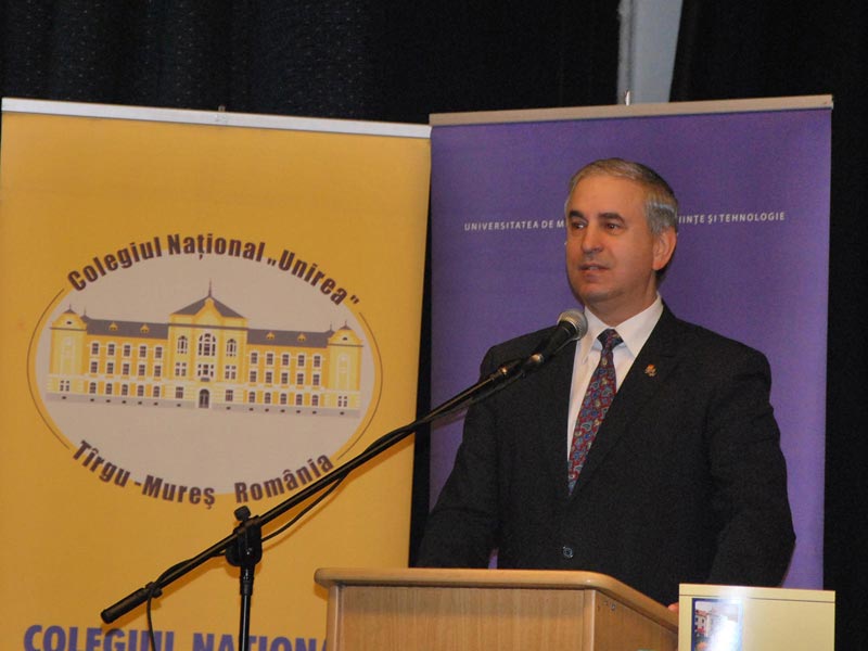 Cîmpeanu Alexandru, vicepreședintele Consiliului Județean Mureș, Zilele Colegiului Naţional „Unirea”