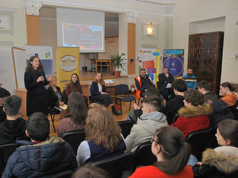Doamna dr. Săsăran Oana Maria - doctor, „Perspective ale unei educații europene”