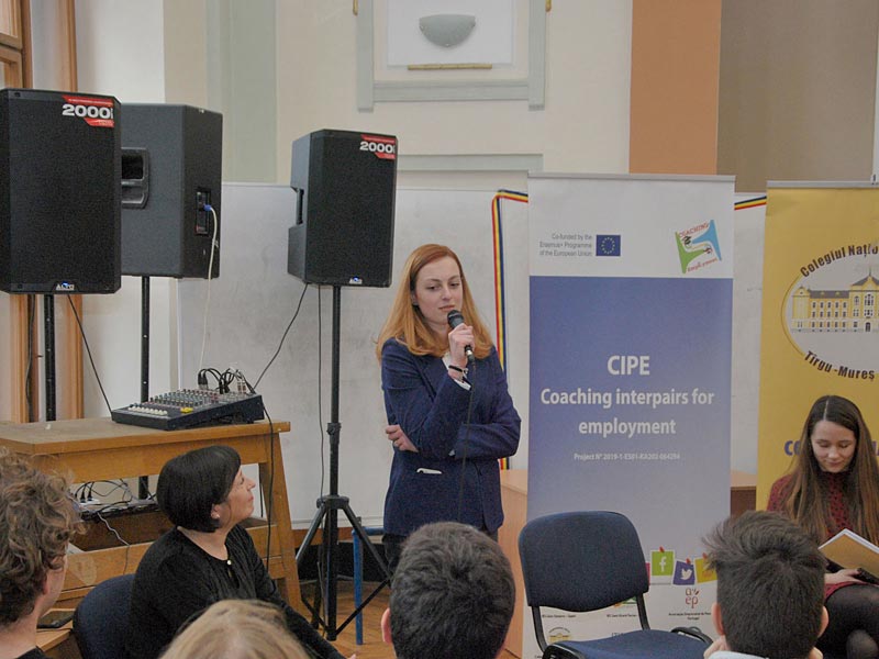 Doamna Pop Ștefania - cofetar, „Perspective ale unei educații europene”